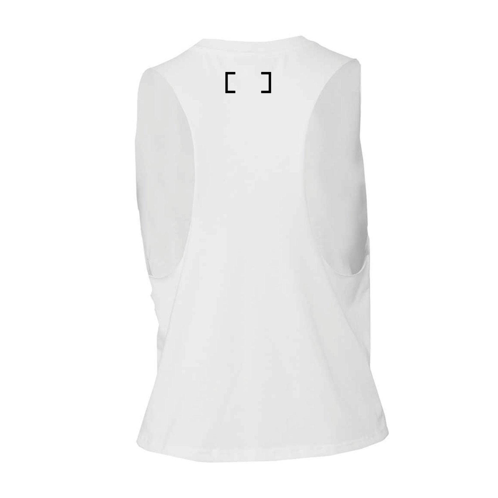 TTY Cropped Tank - White