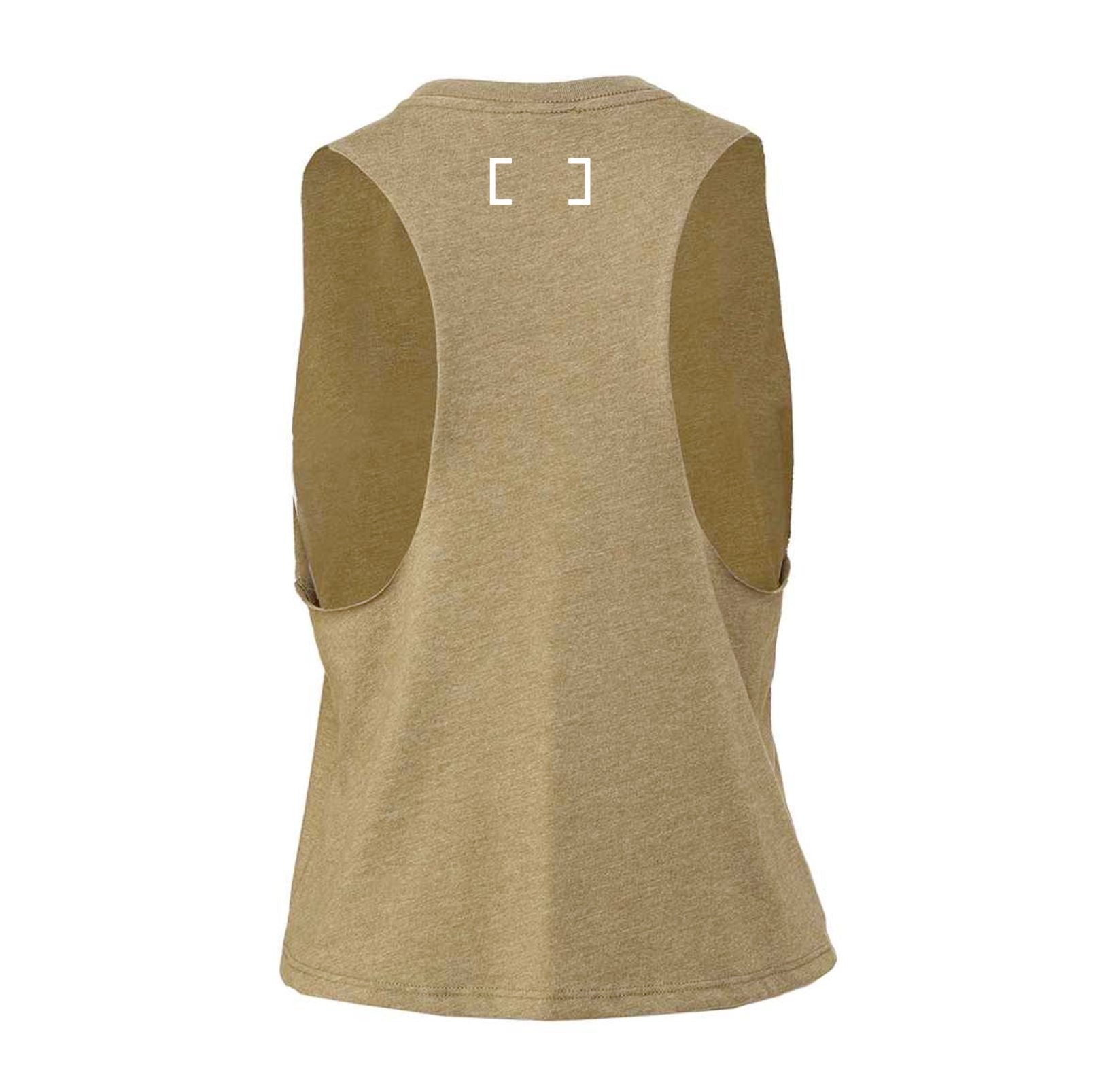TTY Cropped Tank - Khaki