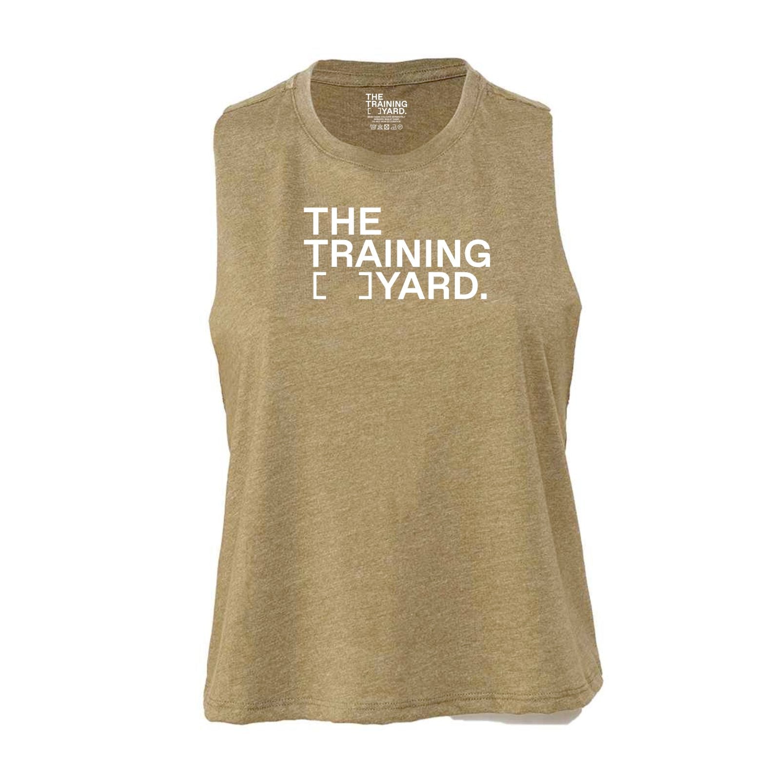 TTY Cropped Tank - Khaki